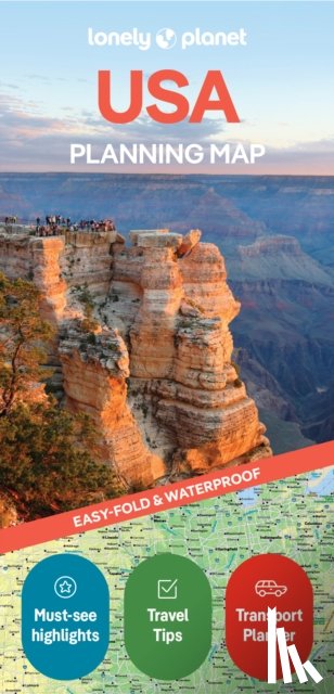 Lonely Planet - Lonely Planet USA Planning Map