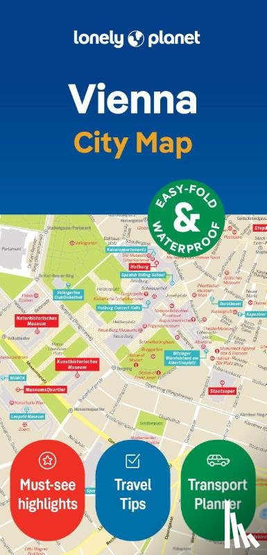 Lonely Planet - Lonely Planet Vienna City Map