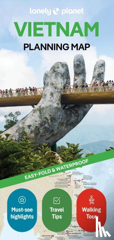 Lonely Planet - Lonely Planet Vietnam Planning Map