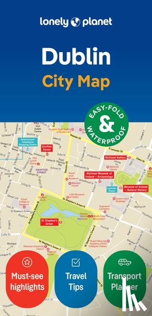 Lonely Planet - Lonely Planet Dublin City Map