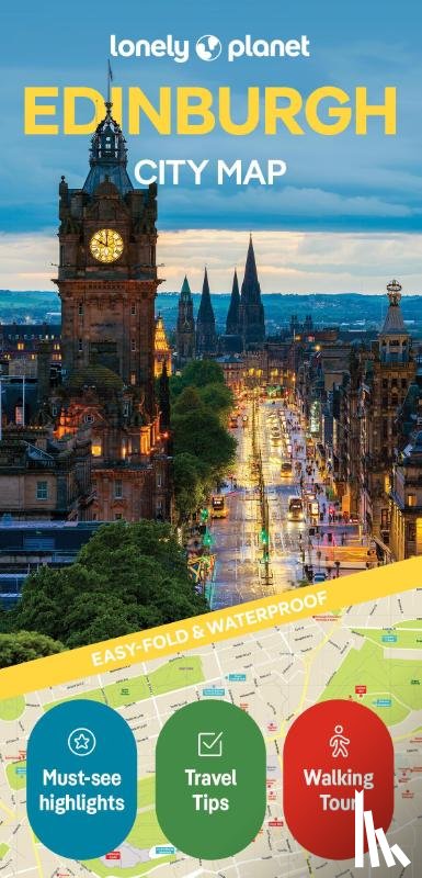 Lonely Planet - Lonely Planet Edinburgh City Map