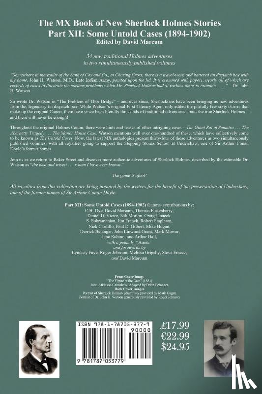 David Marcum - The MX Book of New Sherlock Holmes Stories - Part XII