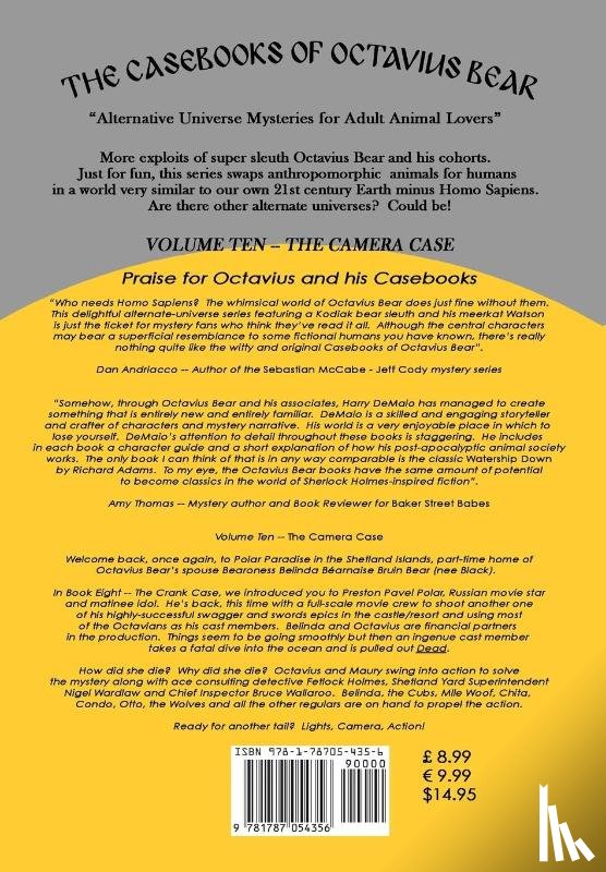 Demaio, Harry - The Camera Case (Octavius Bear Book 10)