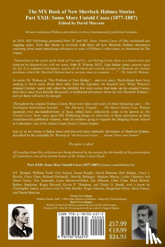  - The MX Book of New Sherlock Holmes Stories Some More Untold Cases Part XXII