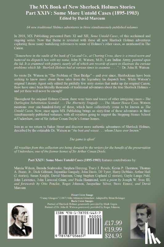  - The MX Book of New Sherlock Holmes Stories Some More Untold Cases Part XXIV