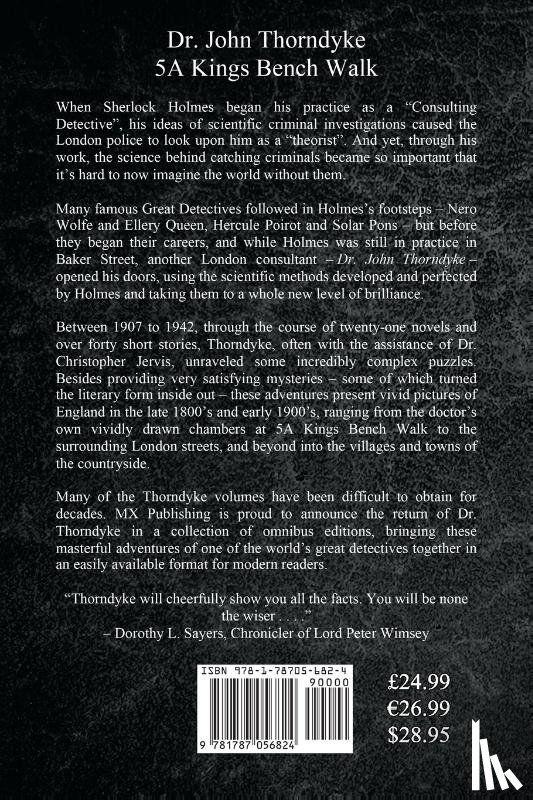 Freeman, R Austin - The Complete Dr. Thorndyke - Volume VII