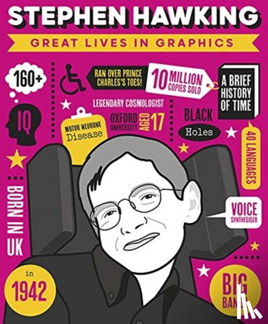 Books Button - Great Lives in Graphics: Stephen Hawking