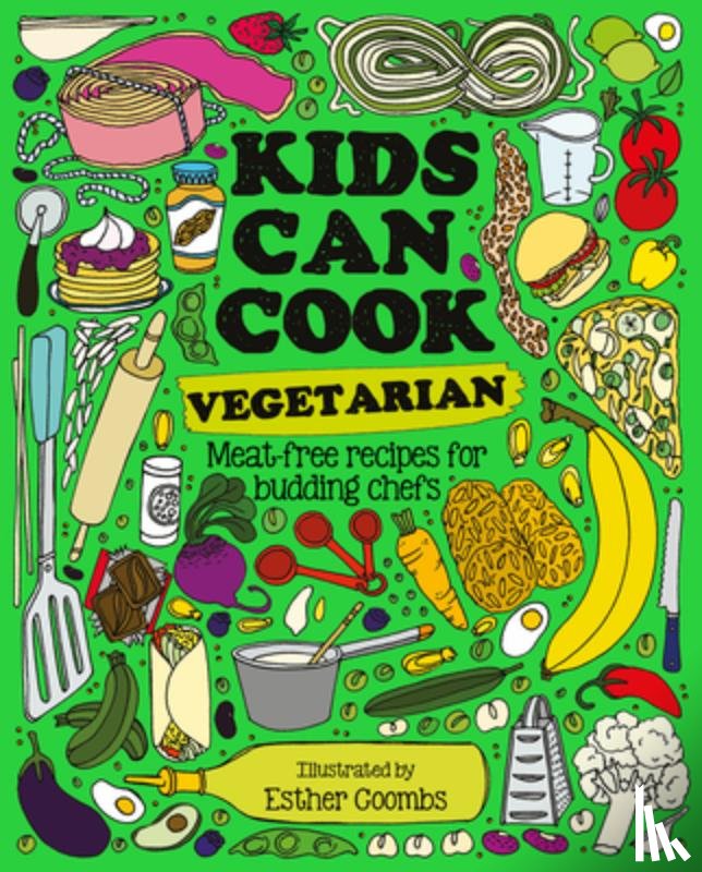 Books, Button - Kids Can Cook Vegetarian: Meat-Free Recipes for Budding Chefs
