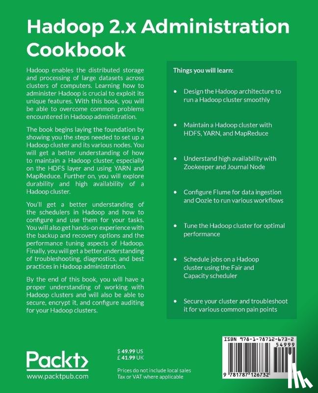 Singh, Gurmukh - Hadoop 2.x Administration Cookbook