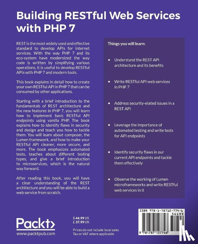 Ahmad, Haafiz Waheed-Ud-Din - Building RESTful Web Services with PHP 7