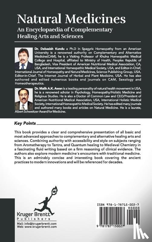 Debasish Kundu, Malik a K Awan - Natural Medicines