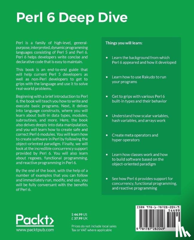 Shitov, Andrew - Perl 6 Deep Dive
