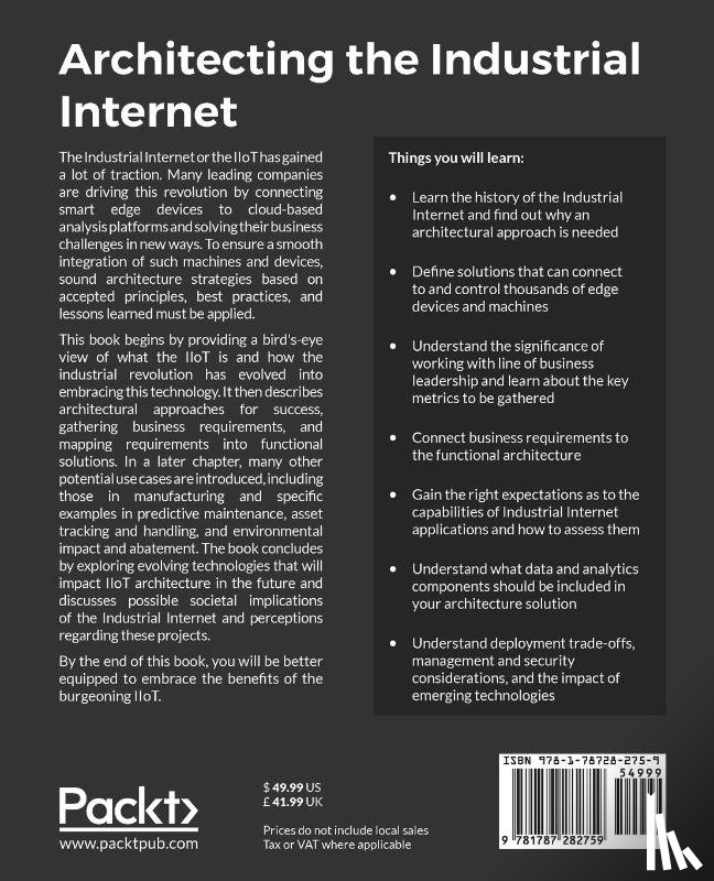 Nath, Shyam, Stackowiak, Robert, Romano, Carla - Architecting the Industrial Internet