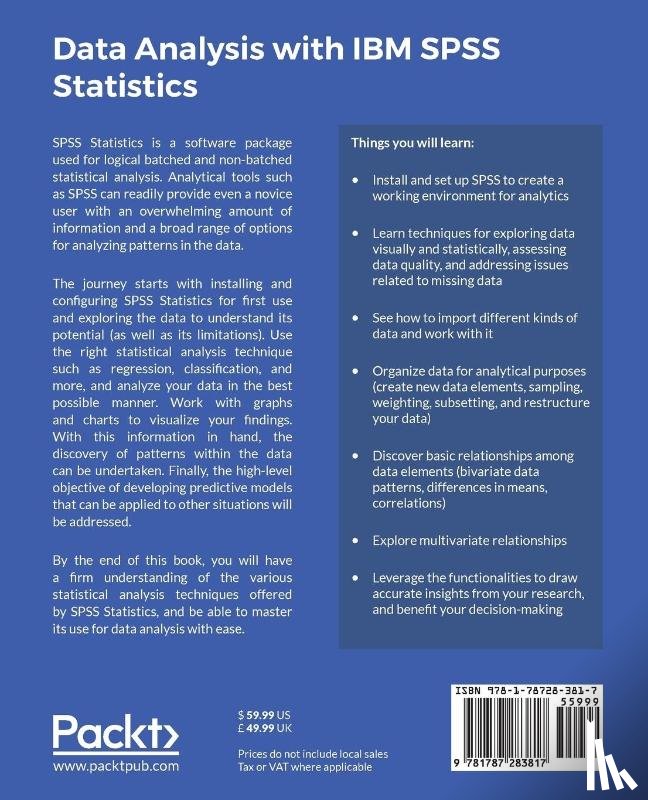Stehlik-Barry, Kenneth, Babinec, Anthony J. - Data Analysis with IBM SPSS Statistics