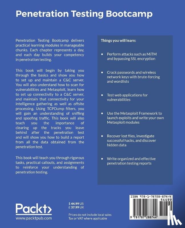 Beltrame, Jason - Penetration Testing Bootcamp