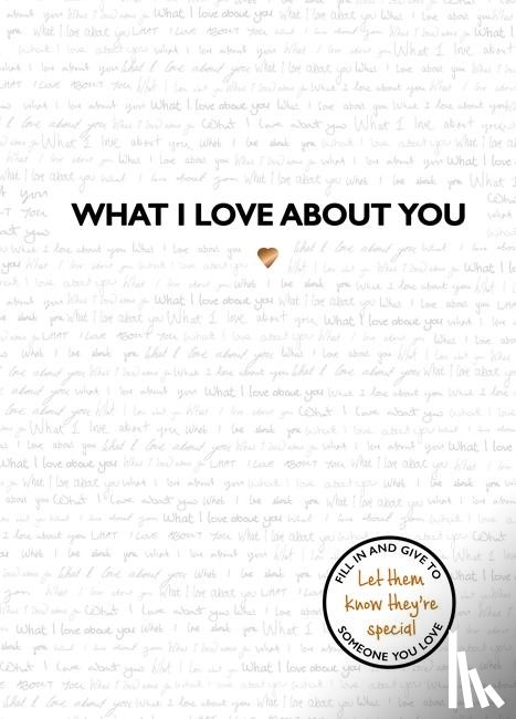 Studio Press - What I Love About You