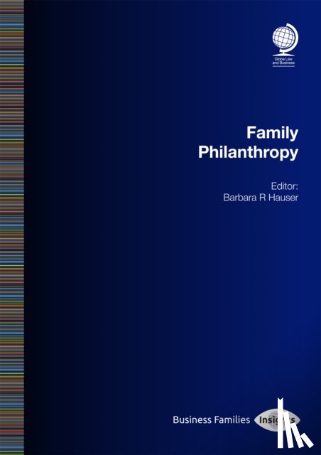  - Family Philanthropy