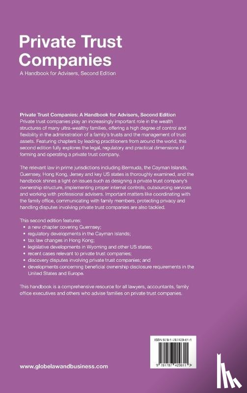  - Private Trust Companies