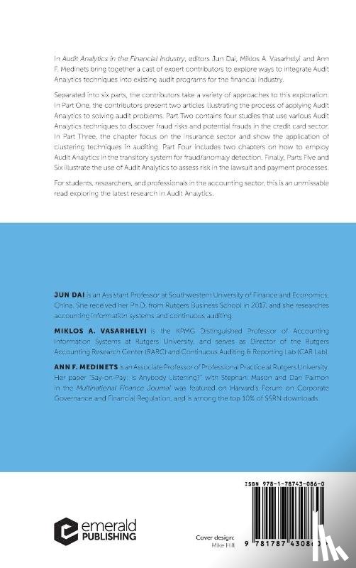  - Audit Analytics in the Financial Industry