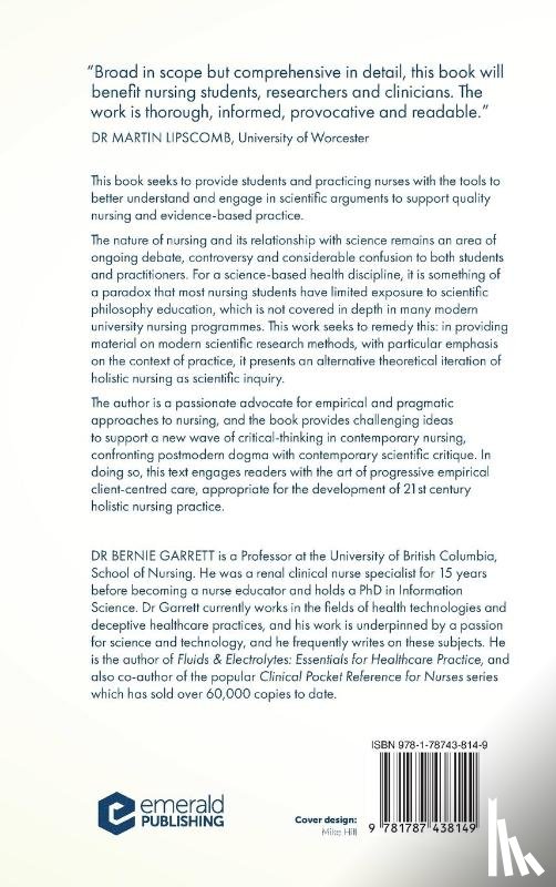 Garrett, Bernie (University of British Columbia - Empirical Nursing