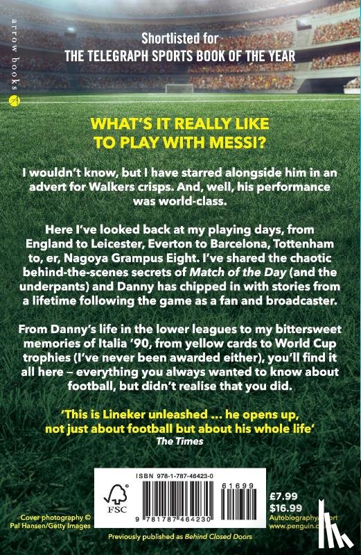 Lineker, Gary - Life, Laughs and Football