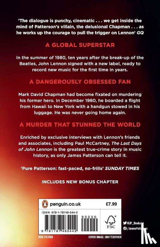 Patterson, James - The Last Days of John Lennon