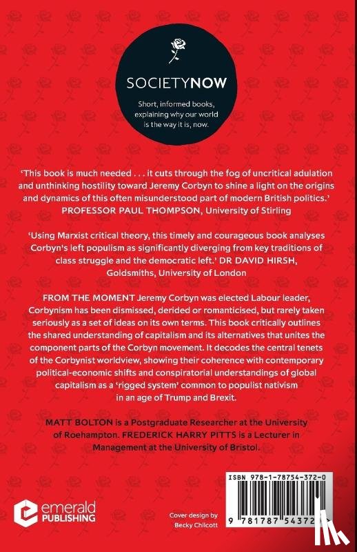 Bolton, Matt (University of Roehampton, Pitts, Frederick Harry (University of Bristol - Corbynism