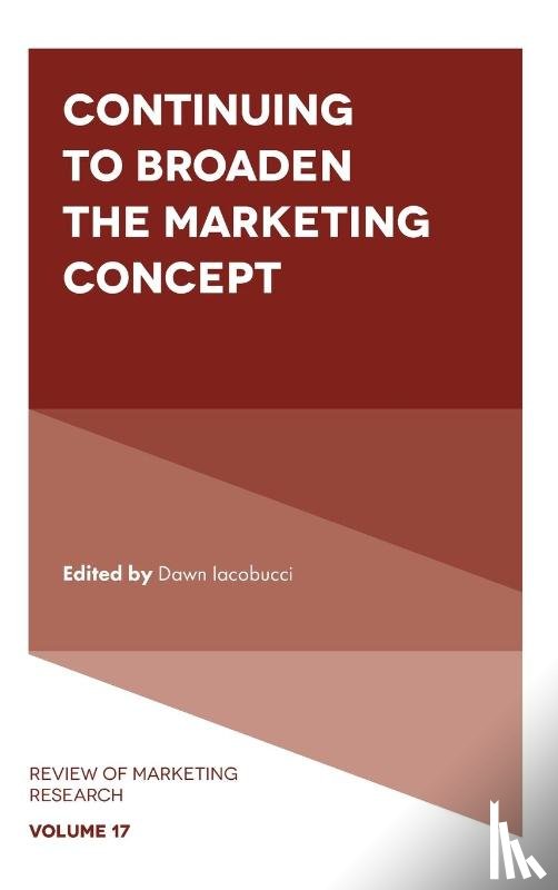  - Continuing to Broaden the Marketing Concept