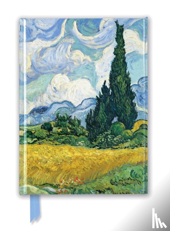 Flame Tree Studio - Vincent van Gogh: Wheat Field with Cypresses (Foiled Journal)