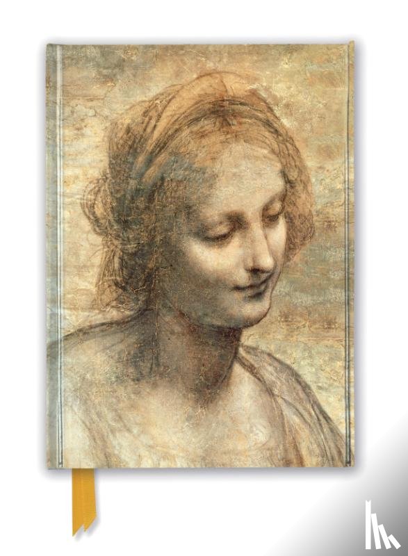Flame Tree Studio - Leonardo Da Vinci: Detail of The Head of the Virgin (Foiled Journal)