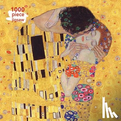 Flame Tree Studio - Adult Sustainable Jigsaw Puzzle Gustav Klimt: The Kiss