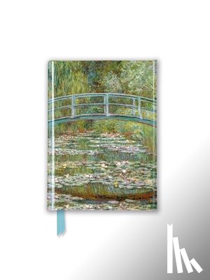 Flame Tree Studio - Claude Monet: Bridge over a Pond of Water Lilies (Foiled Pocket Journal)