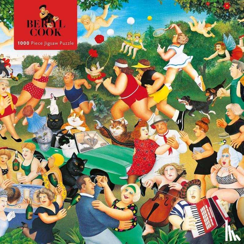 Flame Tree Studio - Adult Jigsaw Puzzle Beryl Cook: Good Times