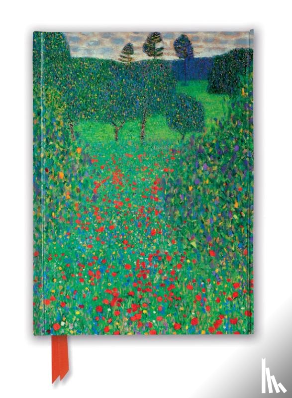 FLAME TREE STUDIO - Gustav Klimt: Poppy Field (Foiled Journal)