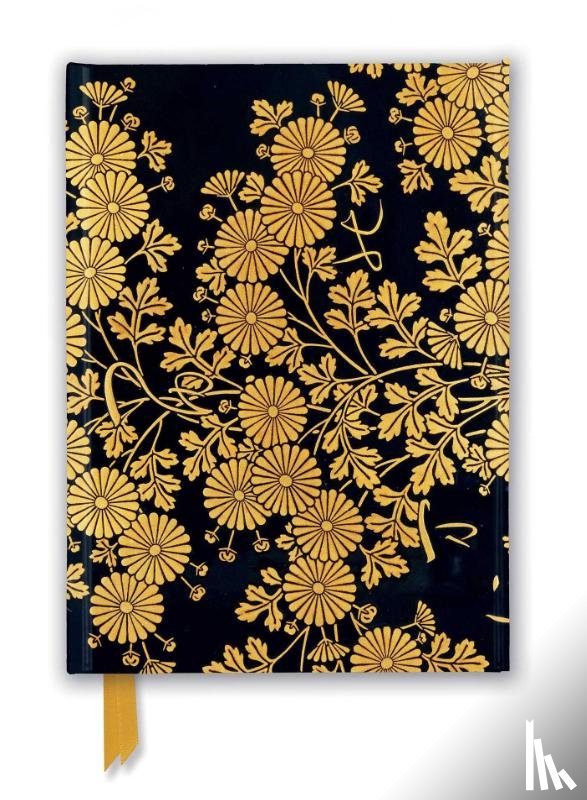 Flame Tree Studio - Uematsu Hobi: Box Decorated with Chrysanthemums (Foiled Journal)