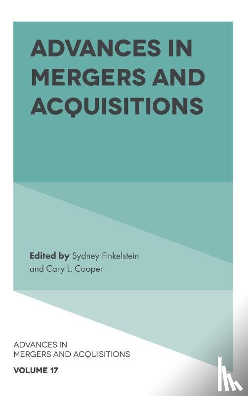  - Advances in Mergers and Acquisitions