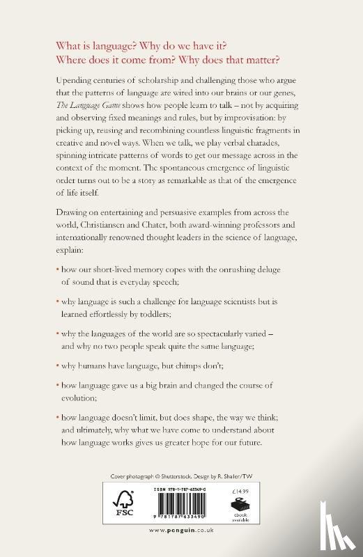 Christiansen, Morten H., Chater, Nick - The Language Game