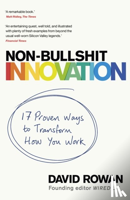Rowan, David - Non-Bullshit Innovation