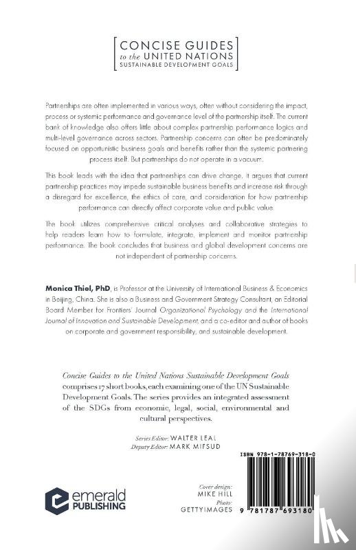 Thiel, Monica (University of International Business and Economics - SDG17 - Partnerships for the Goals