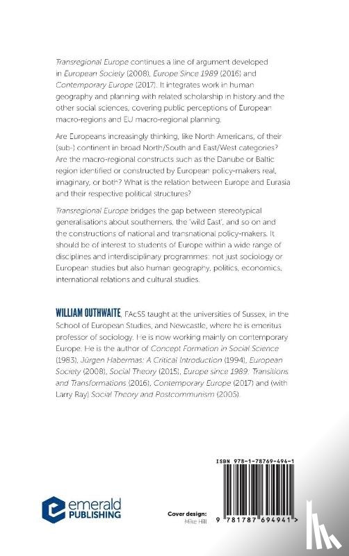 Outhwaite, William (Newcastle University - Transregional Europe