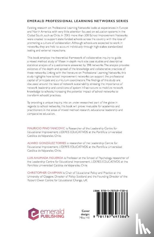 Yancovic, Mauricio Pino (Pontifical Catholic University of Valparaiso, Torres, Alvaro Gonzalez (Pontifical Catholic University of Valparaiso, Figueroa, Luis Ahumada (Pontifical Catholic University of Valparaiso - School Improvement Networks and Collaborative Inquiry