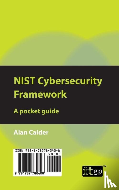 Calder, Alan - NIST Cybersecurity Framework