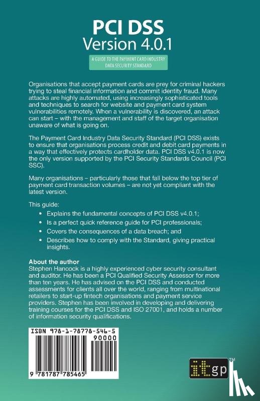 Hancock, Stephen - PCI DSS Version 4.0.1
