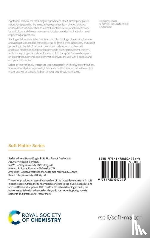  - Soft Matter in Plants