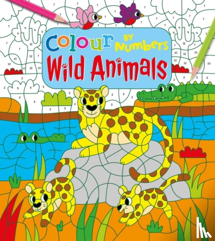 Stamper, Claire - Colour by Numbers: Wild Animals
