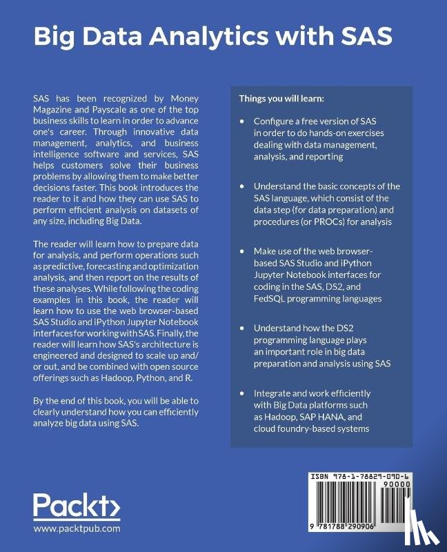 Pope, David - Big Data Analytics with SAS