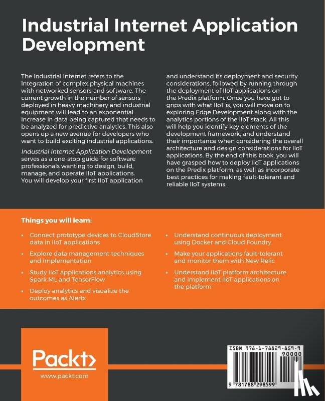 Traukina, Alena, Thomas, Jayant, Tyagi, Prashant, Reddipalli, Kishore - Industrial Internet Application Development