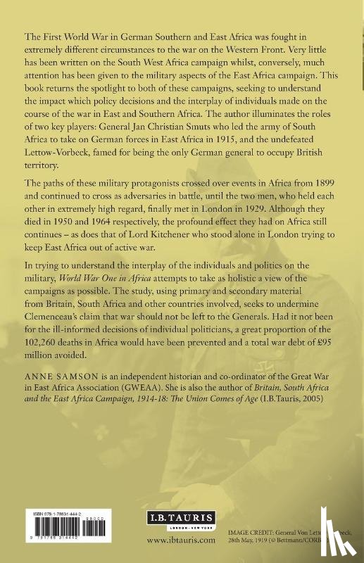 Samson, Anne - World War I in Africa