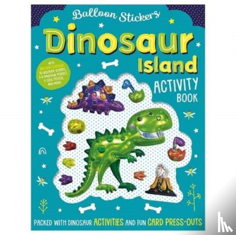  - Balloon Sticker Activity Books - Dinosaur Island