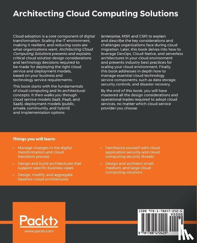 L. Jackson, Kevin, Goessling, Scott - Architecting Cloud Computing Solutions
